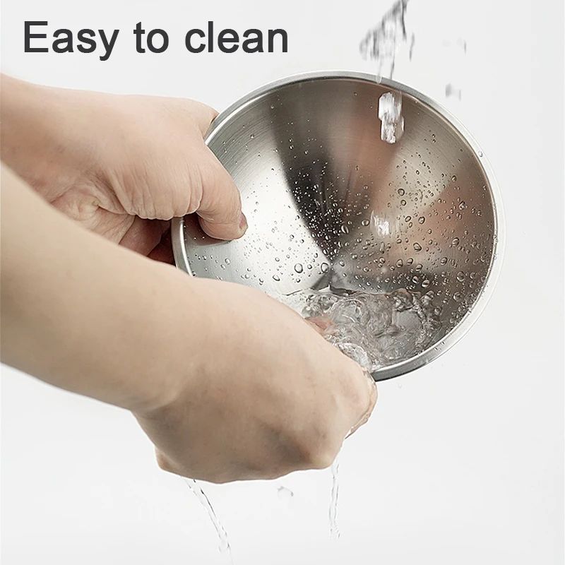 Easy To Clean Stainless Steel Cat Bowl Dog Food And Water Bowls With Stand Metal Cats Dogs Double Single Pet Feeding Feeder Bowl - Image 5