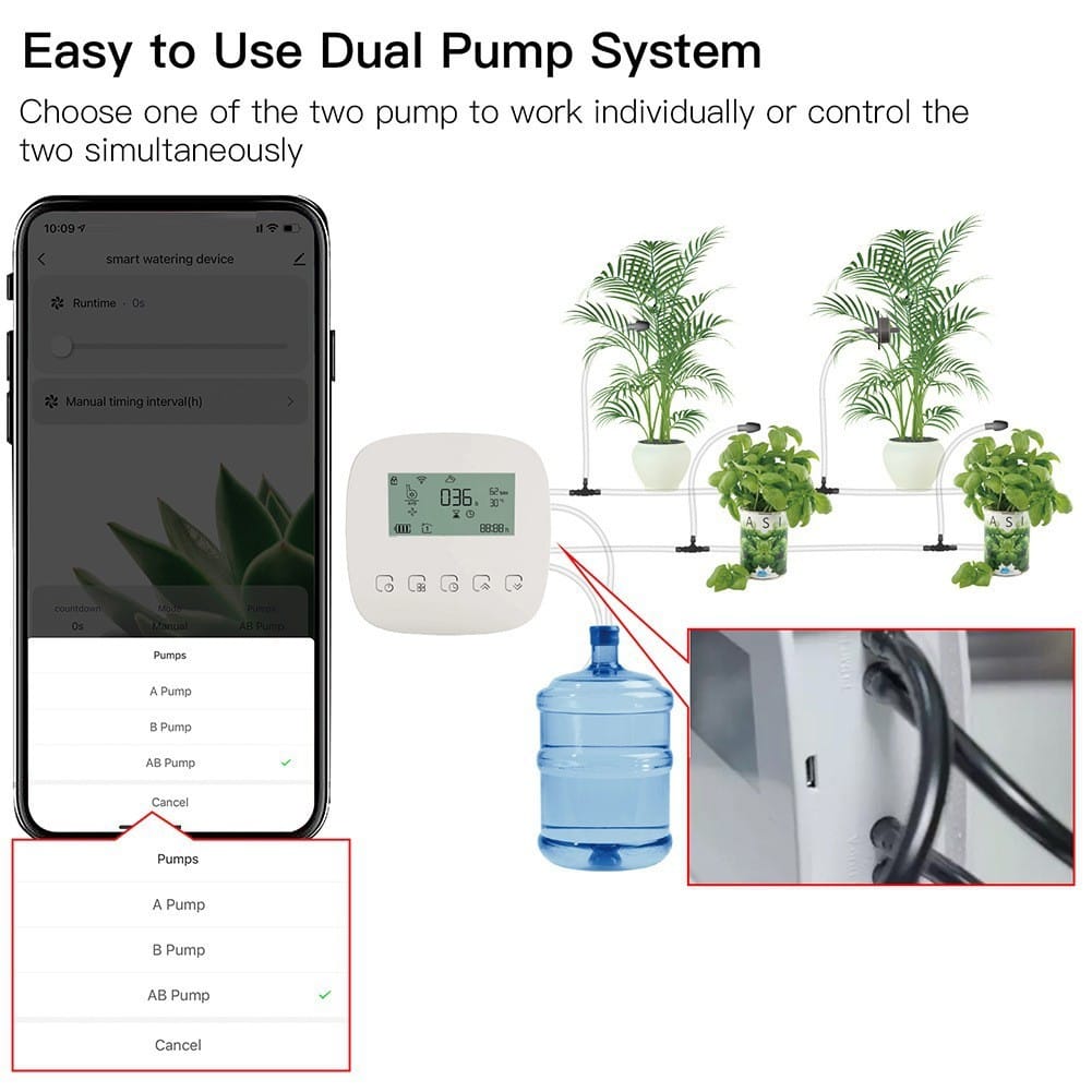 WiFi Rechargeable Plant Watering System | SolSnazycat 7aa58744 503c 4b74 975a ded4c0fcf439