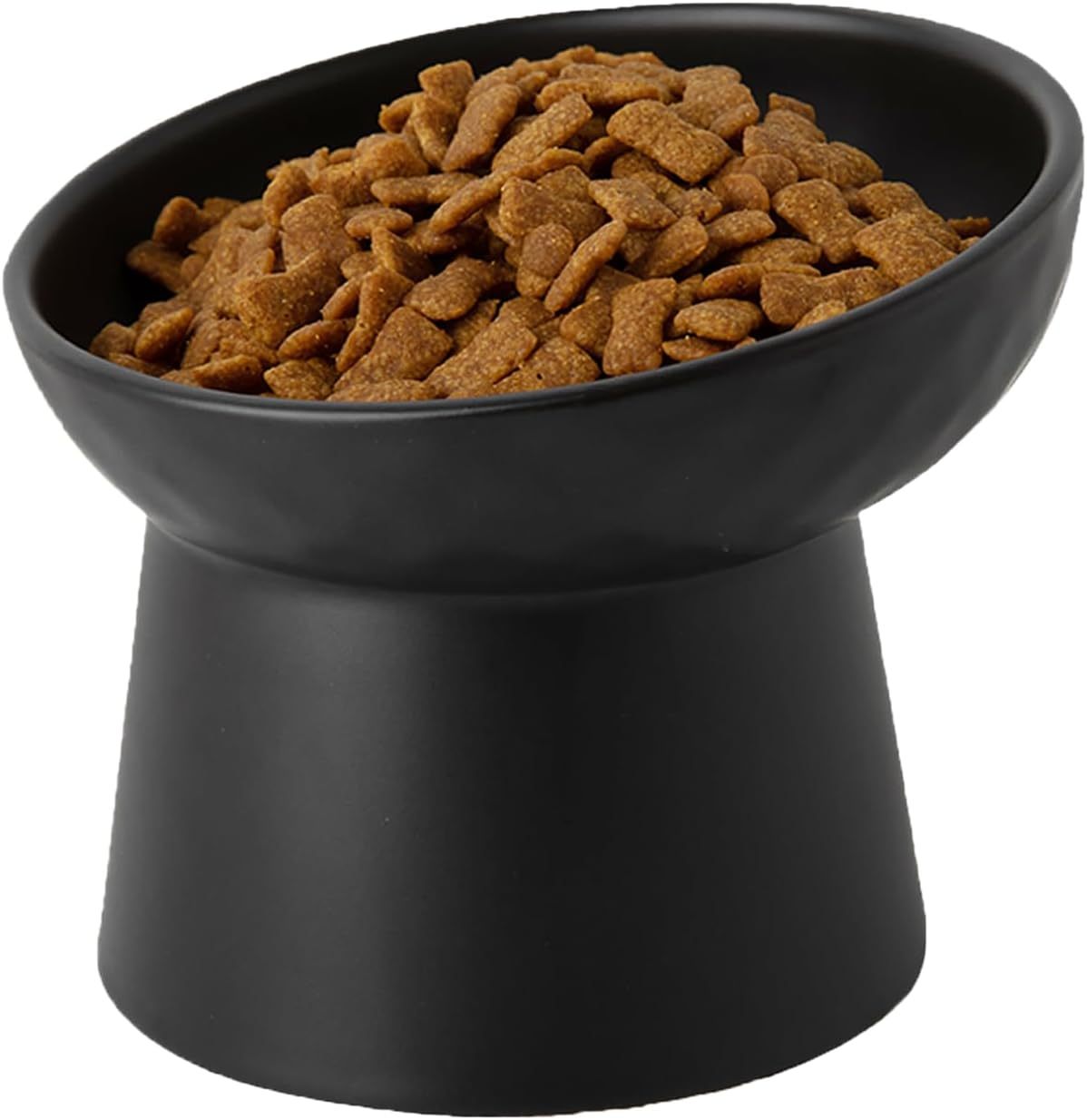 Ceramic Raised Cat Bowls Elevated Porcelain Pet Feeder Dish For Cats And Small Dogs Stress-Free Tilted Pet Food And Water Bowls Set Dishwasher And Microwave Safe - Image 8